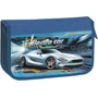 Пенал Kidis Electro Car 3 відділення синій (14038)
