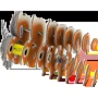 Сборная 3D модель Eugy Зоопарк: Белка (XEG-083)