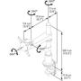 Кронштейн для ТВ Vogels PFD 8522 Monitor Mount Static Silver (7185224): Угол поворота 360 °