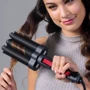 Стайлер Revlon Wave Master - Jumbo Waver (RVIR3056UKE): Покрытие нагревательного элемента Турмалиновое, Керамическое