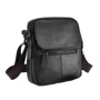 Чоловічі сумки через плече Borsa Leather коричнева (101106-brown)
