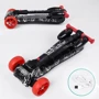 Самокат Best Scooter Maxi чорний (80542): Матеріал коліс поліуретан