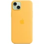 Чехол для iPhone Apple Silicone Case with MagSafe Sunshine (MWNF3) for iPhone 15 Plus: Тип чехла накладка на заднюю часть