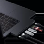 Адаптер Satechi Adapter Dual USB-C to 2xUSB-C+2xUSB+HDMI+SD Midnight (ST-HUCPHSD) фото 4