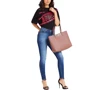 Женская сумка тоут Guess Uptown Chic Barcelona Tote бордовая (HWVG7301230-MOC): Пол Женский
