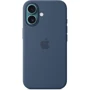 Чехол для iPhone Apple iPhone 16 Silicone Case with MagSafe - Denim (MYY23ZM/A): Цвет синий