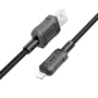 Кабель Hoco USB Cable to Lightning X94 Leader 2.4A 20W 1m Black: Тип USB Cable - Lightning