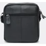 Чоловіча сумка через плече Borsa Leather чорна (K18016a-black): Країна виробник Тайвань