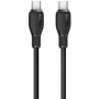 Кабель Baseus Cable USB-C to USB-C Pudding Series Fast Charging 100W 1.2m Black (P10355702111-00) фото 6