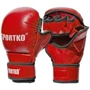 Перчатки SportKo с открытыми пальцами ПК7 КОЖА