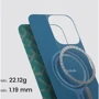 Чехол для iPhone Pitaka Monogram Tactile Woven Case Gold/Green (KI1601PTKP) for iPhone 16 Pro Max: Материалы Арамид
