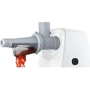 Мясорубка Bosch MFW2517W: Дополнительные насадки соковыжималка шнековая, овощерезка (терка/шинковка), насадка для колбасок