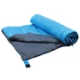 Спальный мешок SportVida R Sky Blue/Grey (SV-CC0060): Ширина в ногах 75 см