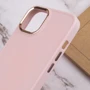 Чохол для iPhone TPU Case Bonbon Metal Style Light Pink для iPhone 13 Pro: Тип чохла накладка на заднюю часть