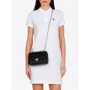 Жіноча сумка крос боді Michael Kors SM CHAIN SHLDR чорна (30H0S1SL1T001): Фактура Стеганая, Матовая