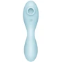 Вакуумный стимулятор с вибрацией Satisfyer Curvy Trinity 5+ (Blue)