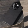 Чехол для iPhone WAVE Premium Leather Edition Case with MagSafe Midnight for iPhone 15 Pro Max: Материалы поликарбонат и полиуретан