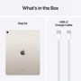 Планшет Apple iPad Air 13" 2024 Wi-Fi + Cellular 1TB M2 Starlight (MV763NF/A) UA фото 11