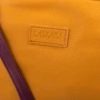 Жіноча дорожня сумка Laskara жовта (LK10241-yellow-purple): Стиль Повсякденний (Casual)