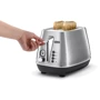 Тостер DeLonghi CTI 2103 M: Материал корпуса металл