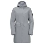 Куртка Jack Wolfskin Nature Woods Coat W 1114241-6038 40 сіра зимова з капюшоном