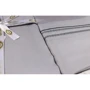 Комплект постільної білизни HOBBY Silk Modal шовк-модал Євро Сірий (606549_2,0) фото 9