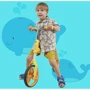 Беговел-самокат AEST B01 2 in 1 Желтый (B01-Yellow): Тип тормоза ножной