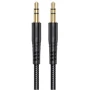 Кабель Hoco Audio Cable AUX 3.5mm Jack UPA24 Smooth 1m Black
