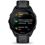 Смарт-часы Garmin Forerunner 165 Black/Slate Grey (010-02863-20): Фитнес-функции Подсчет калорий, Альтиметр, GPS-модуль, Пульсоксиметр, Шагомер, Пульсометр