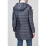 Пуховик CMP Woman Parka Fix Hood 3Z23076-U887 42 (34) серый зимний с капюшоном: Длина рукава Длинный