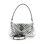 Жіноча сумка через плече Guess Blakely Shoulder Bag срібляста (HWMY7663200-SIL): Стать жіночий