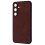 Чехол для телефонов WAVE Leather Case Dark Brown for Samsung S926 Galaxy S24 Plus