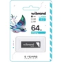 USB-флешка Wibrand 64Gb Stingray USB 2.0 Grey (WI2.0/ST64U5G): Стандарт USB USB 2.0