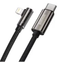 Кабель Baseus Cable USB-C to Lightning Legend Elbow 20W 1m Black (CATLCS-01): Тип USB-C - Lightning