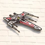 Дерев'яна картина-розмальовка Wortex Woods Винищувач X-wing 35х24 (3DP40005): Вид Рисование