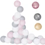 Гирлянда на батарейках Springos Cotton Balls 4 м 20 LED CL0048 Warm White: Тип Хлопковые шарики