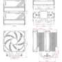Кулер ID-COOLING Frozn A620 Black: Регулювання оборотів широтно-импульсная модуляция (PWM)