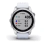 Смарт-часы Garmin Fenix 7S Silver with Whitestone Band (010-02539-03): Сенсорный экран есть