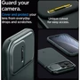 Чехол для iPhone Spigen Optik Armor MagFit Abyss Green (ACS06600) for iPhone 15 Pro Max: Материалы поликарбонат и полиуретан