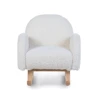 Дитяче крісло-гойдалка Childhome teddy white (RCKTOW) фото 6