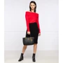 Женская сумка тоут Guess Destiny Status Satchel черная (HWVB7878060-BLA): Фактура Матовая, Зернистая