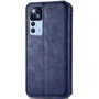 Чехол для телефонов Mobile Case Getman Cubic Blue for Xiaomi 12T / 12T Pro: Материал искусcтвенная кожа и термополиуретан