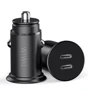 Зарядное устройство WIWU Car Charger 2xUSB-C PC400 40W Black: Тип автомобильное