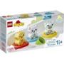 Конструктор LEGO DUPLO Веселе купання: Поїзд, що плаває, з тваринами (10965)