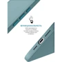Чехол для iPhone ArmorStandart ICON2 Case Blue Fog for iPhone 16 (ARM79629): Материалы Силикон