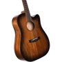 Гітара CORT Core-DC Mahogany (Open Pore Black Burst) w/case: Форма корпусу Дредноут