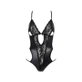 Боди с имитацией кожи и стрепами Passion ASUNA BODY black XXL/XXXL