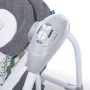 Качели El Camino Airy grey palm (ME 1047L): Дополнительные удобства Ремни безопасности, Изменение наклона, пульт ДУ, Звуковое сопровождение, дуга с игрушками