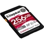 Карта пам'яті Kingston 256GB SDXC Class 10 UHS-II U3 V60 Canvas React Plus (SDR2V6/256GB): Обсяг 256 ГБ