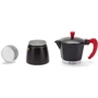 Кофеварка гейзерная Black and Red на 6 чашек (1K2697): Тип Кофеварка гейзерная